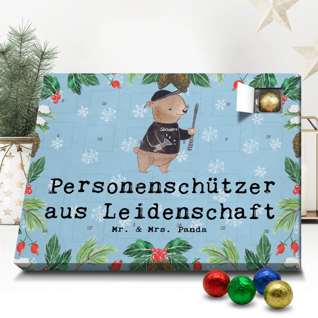 Schoko Adventskalender Personenschützer Leidenschaft Adventskalender, Schokoladen Adventskalender, Schoko Adventskalender, Beruf, Ausbildung, Jubiläum, Abschied, Rente, Kollege, Kollegin, Geschenk, Schenken, Arbeitskollege, Mitarbeiter, Firma, Danke, Dankeschön, Bodyguard, Personenschützer