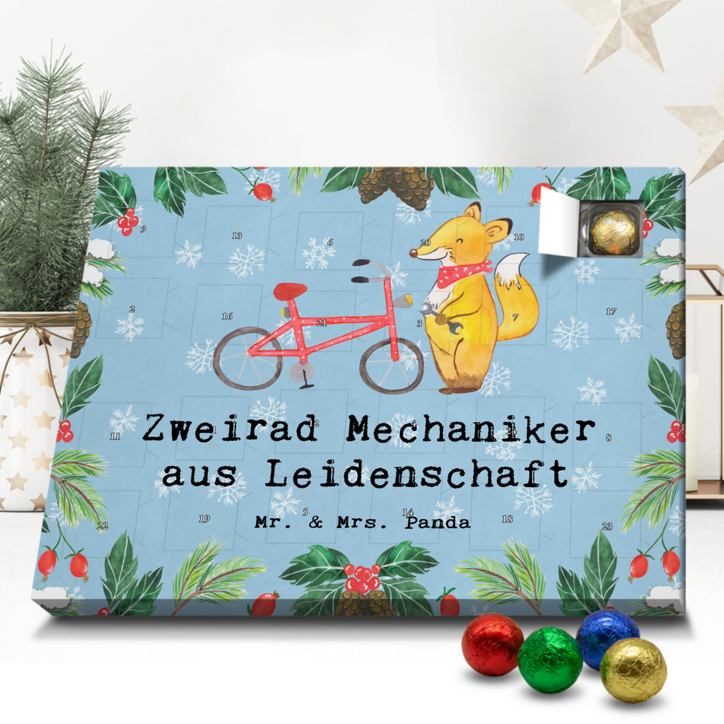 Schoko Adventskalender Zweirad Mechaniker Leidenschaft Adventskalender, Schokoladen Adventskalender, Schoko Adventskalender, Beruf, Ausbildung, Jubiläum, Abschied, Rente, Kollege, Kollegin, Geschenk, Schenken, Arbeitskollege, Mitarbeiter, Firma, Danke, Dankeschön