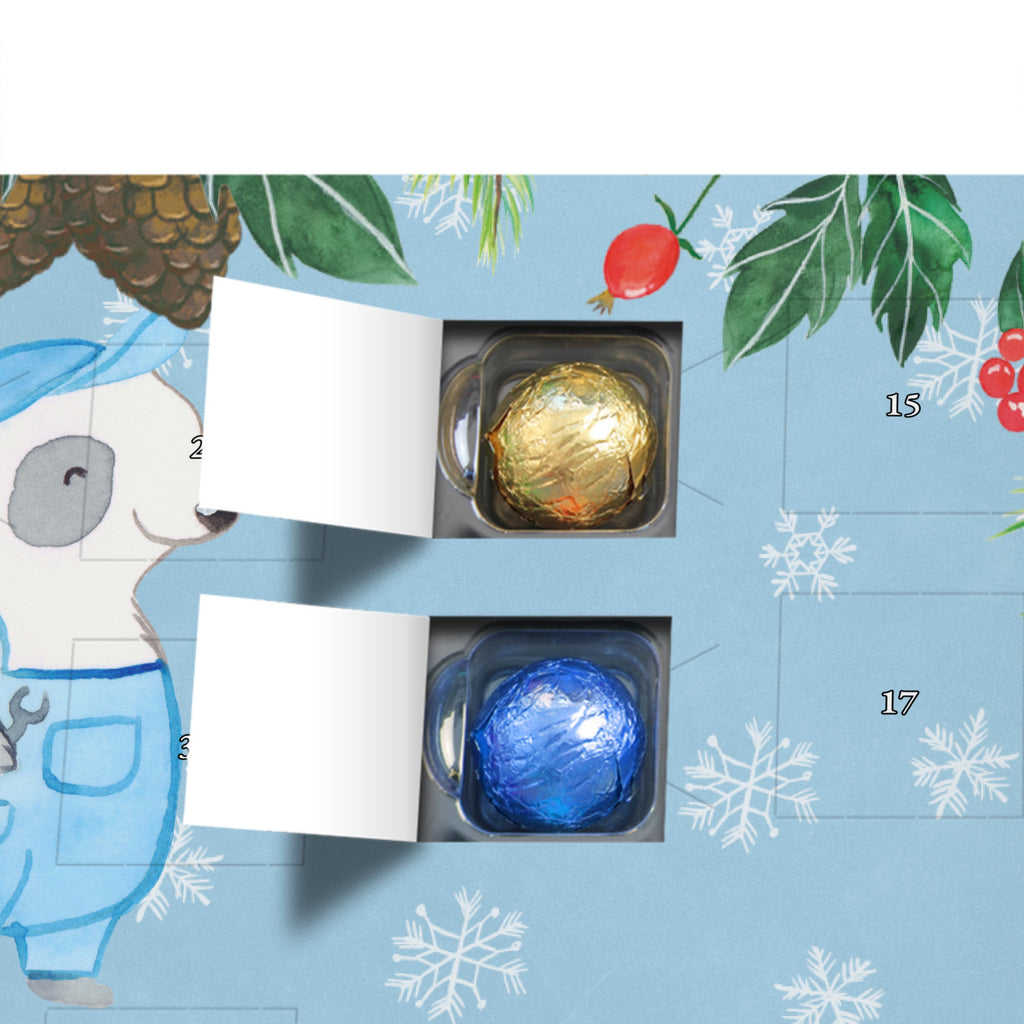 Schoko Adventskalender Mechatroniker für Kältetechnik Leidenschaft Adventskalender, Schokoladen Adventskalender, Schoko Adventskalender, Beruf, Ausbildung, Jubiläum, Abschied, Rente, Kollege, Kollegin, Geschenk, Schenken, Arbeitskollege, Mitarbeiter, Firma, Danke, Dankeschön, Mechatroniker für Kältetechnik, Gesellenprüfung