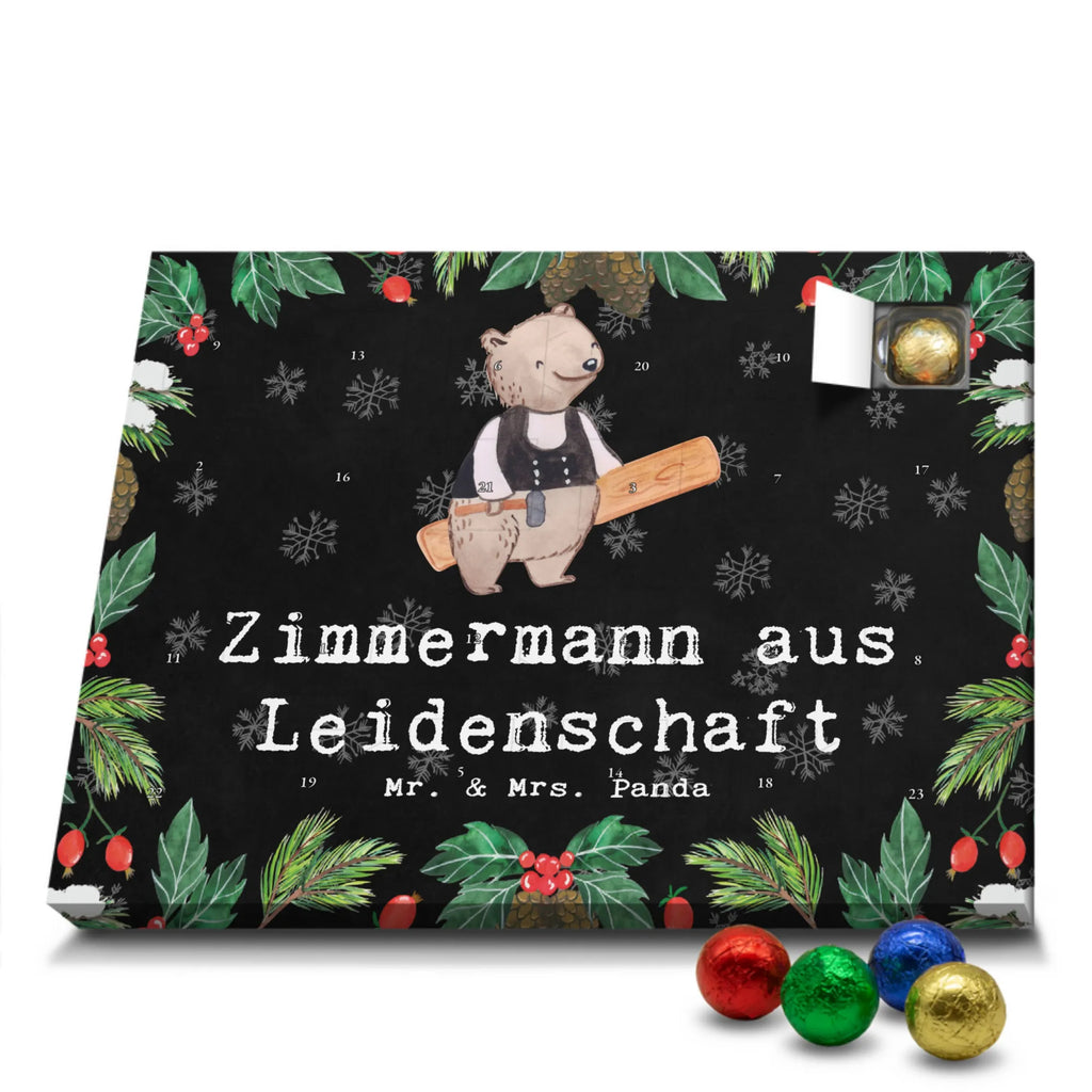 Schoko Adventskalender Zimmermann Leidenschaft Adventskalender, Schokoladen Adventskalender, Schoko Adventskalender, Beruf, Ausbildung, Jubiläum, Abschied, Rente, Kollege, Kollegin, Geschenk, Schenken, Arbeitskollege, Mitarbeiter, Firma, Danke, Dankeschön