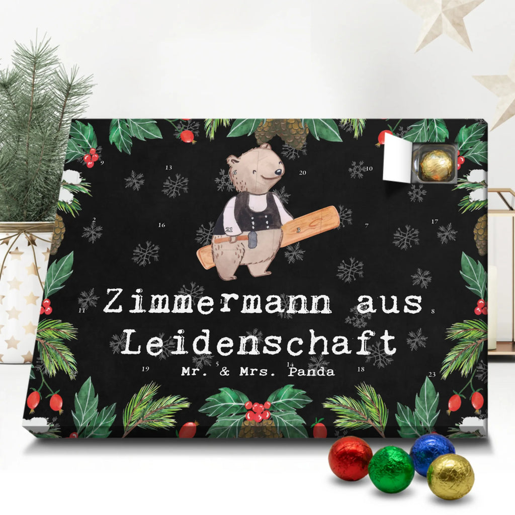 Schoko Adventskalender Zimmermann Leidenschaft Adventskalender, Schokoladen Adventskalender, Schoko Adventskalender, Beruf, Ausbildung, Jubiläum, Abschied, Rente, Kollege, Kollegin, Geschenk, Schenken, Arbeitskollege, Mitarbeiter, Firma, Danke, Dankeschön