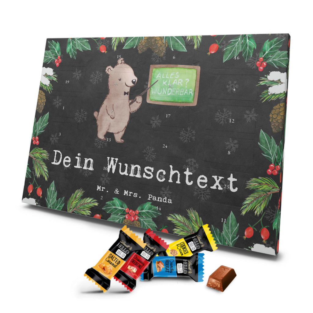 Personalisierter Markenschokolade Adventskalender Dozent Leidenschaft Personalisierter Adventskalender, Beruf, Ausbildung, Jubiläum, Abschied, Rente, Kollege, Kollegin, Geschenk, Schenken, Arbeitskollege, Mitarbeiter, Firma, Danke, Dankeschön, Dozent, Professor, Universität, Vorlesung, Tutor, Akademiker, Uni, Unterricht