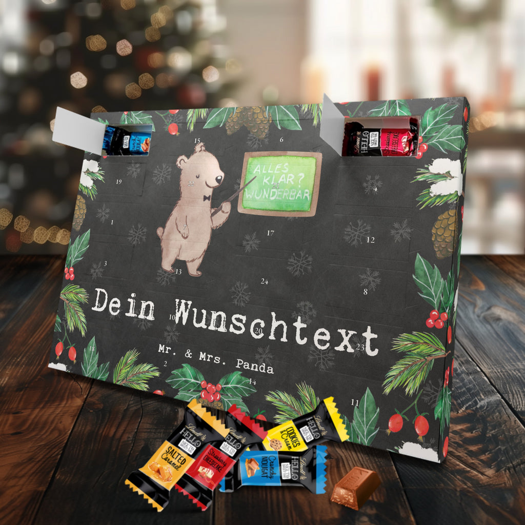 Personalisierter Markenschokolade Adventskalender Dozent Leidenschaft Personalisierter Adventskalender, Beruf, Ausbildung, Jubiläum, Abschied, Rente, Kollege, Kollegin, Geschenk, Schenken, Arbeitskollege, Mitarbeiter, Firma, Danke, Dankeschön, Dozent, Professor, Universität, Vorlesung, Tutor, Akademiker, Uni, Unterricht