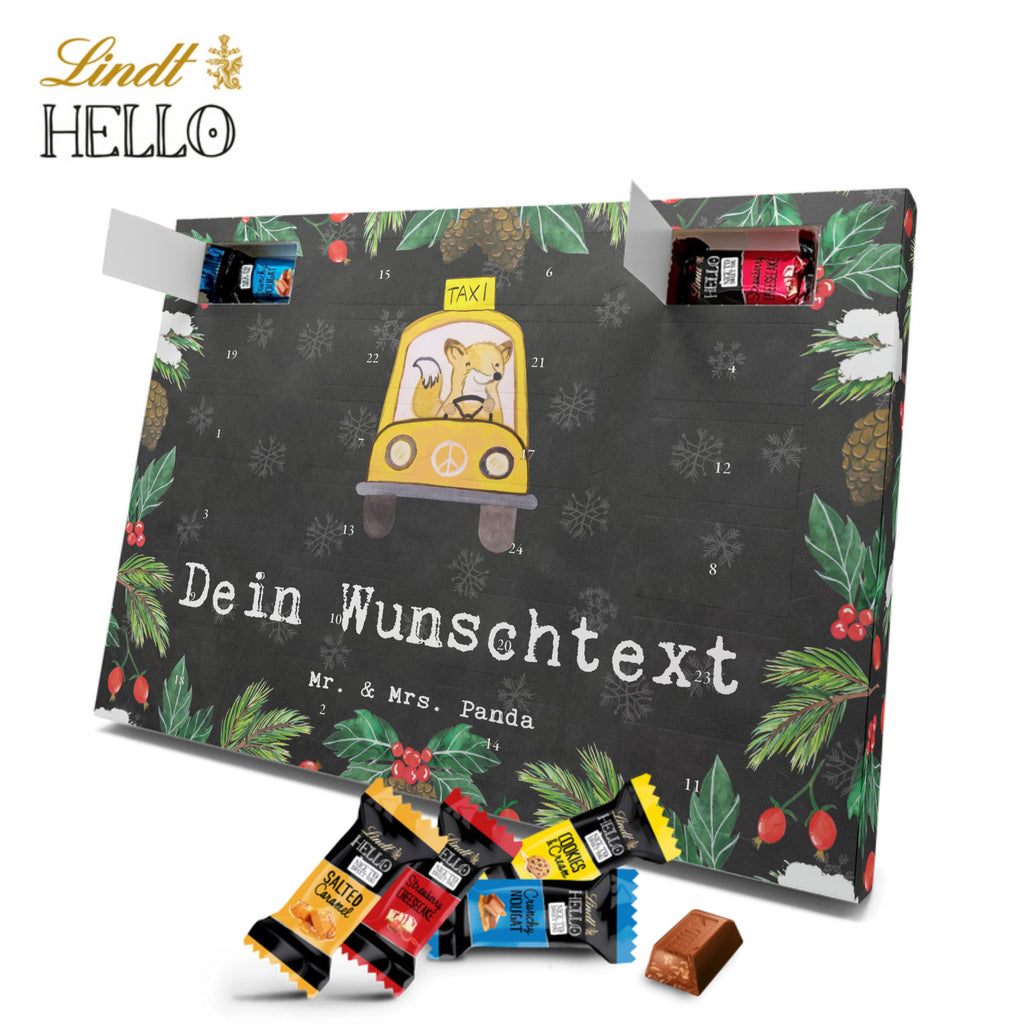 Personalisierter Markenschokolade Adventskalender Taxifahrer Leidenschaft Personalisierter Adventskalender, Beruf, Ausbildung, Jubiläum, Abschied, Rente, Kollege, Kollegin, Geschenk, Schenken, Arbeitskollege, Mitarbeiter, Firma, Danke, Dankeschön