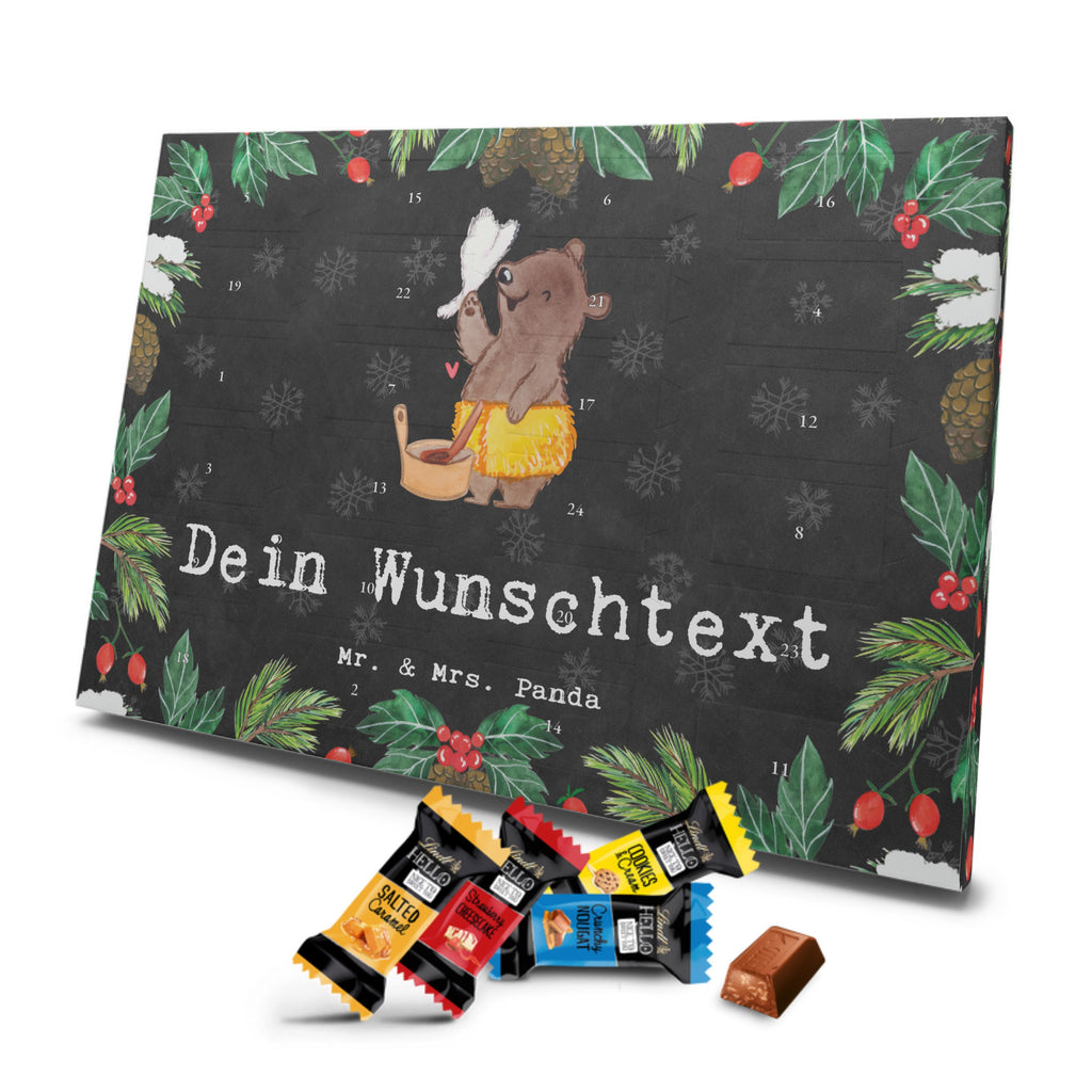 Personalisierter Markenschokolade Adventskalender Saunameister Leidenschaft Personalisierter Adventskalender, Beruf, Ausbildung, Jubiläum, Abschied, Rente, Kollege, Kollegin, Geschenk, Schenken, Arbeitskollege, Mitarbeiter, Firma, Danke, Dankeschön