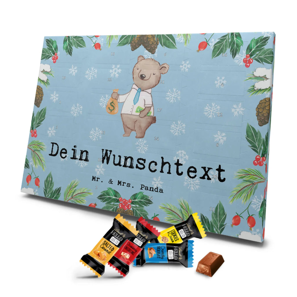 Personalisierter Markenschokolade Adventskalender Bänker Leidenschaft Personalisierter Adventskalender, Beruf, Ausbildung, Jubiläum, Abschied, Rente, Kollege, Kollegin, Geschenk, Schenken, Arbeitskollege, Mitarbeiter, Firma, Danke, Dankeschön, Bänker, Bankfachmann, Bankangestellter, Bankberater