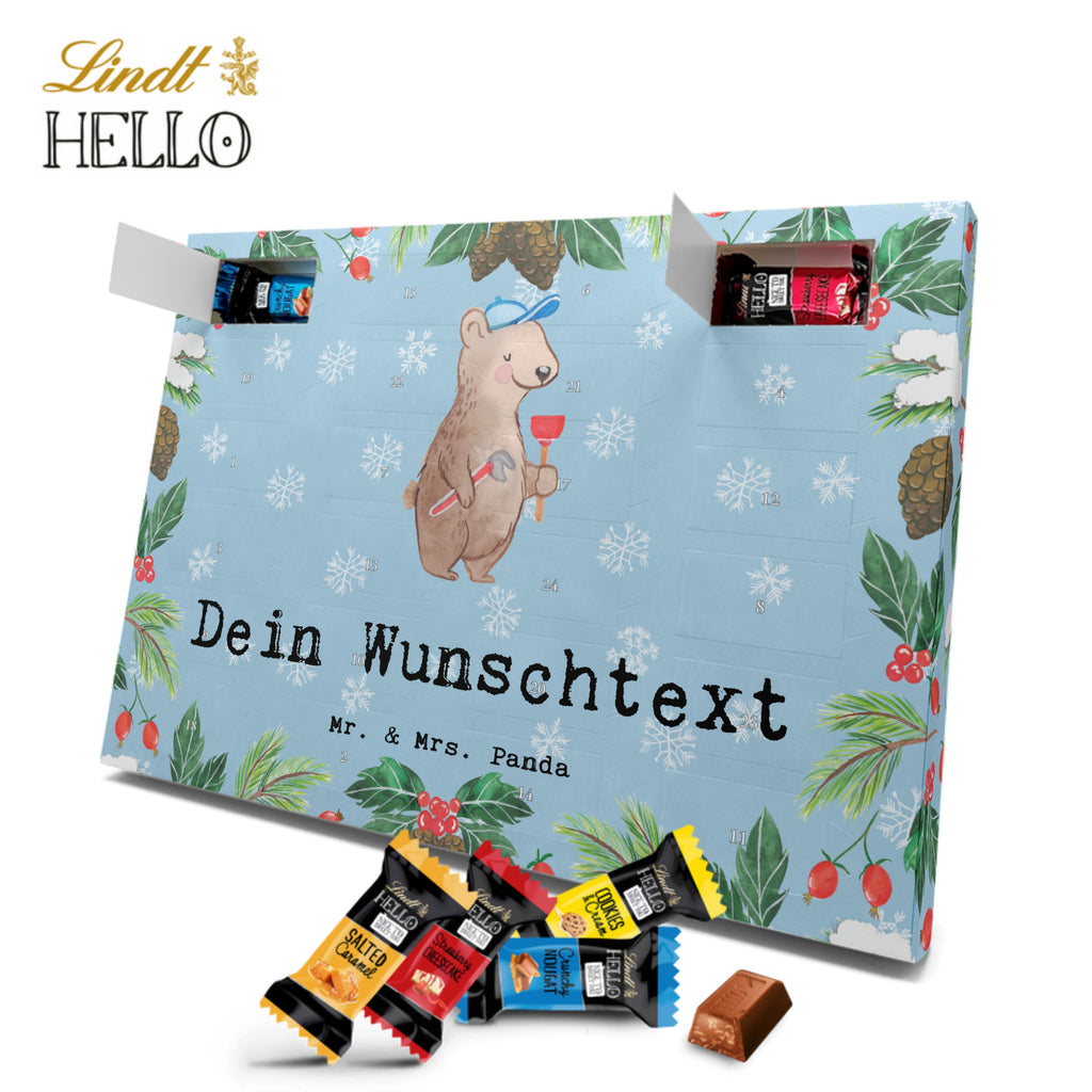 Personalisierter Markenschokolade Adventskalender Klempner Leidenschaft Personalisierter Adventskalender, Beruf, Ausbildung, Jubiläum, Abschied, Rente, Kollege, Kollegin, Geschenk, Schenken, Arbeitskollege, Mitarbeiter, Firma, Danke, Dankeschön, Klempner, Handwerker, Installateur, Meister, Gesellenprüfung, Fachbetrieb, Bauklempner, Sanitärinstallationen