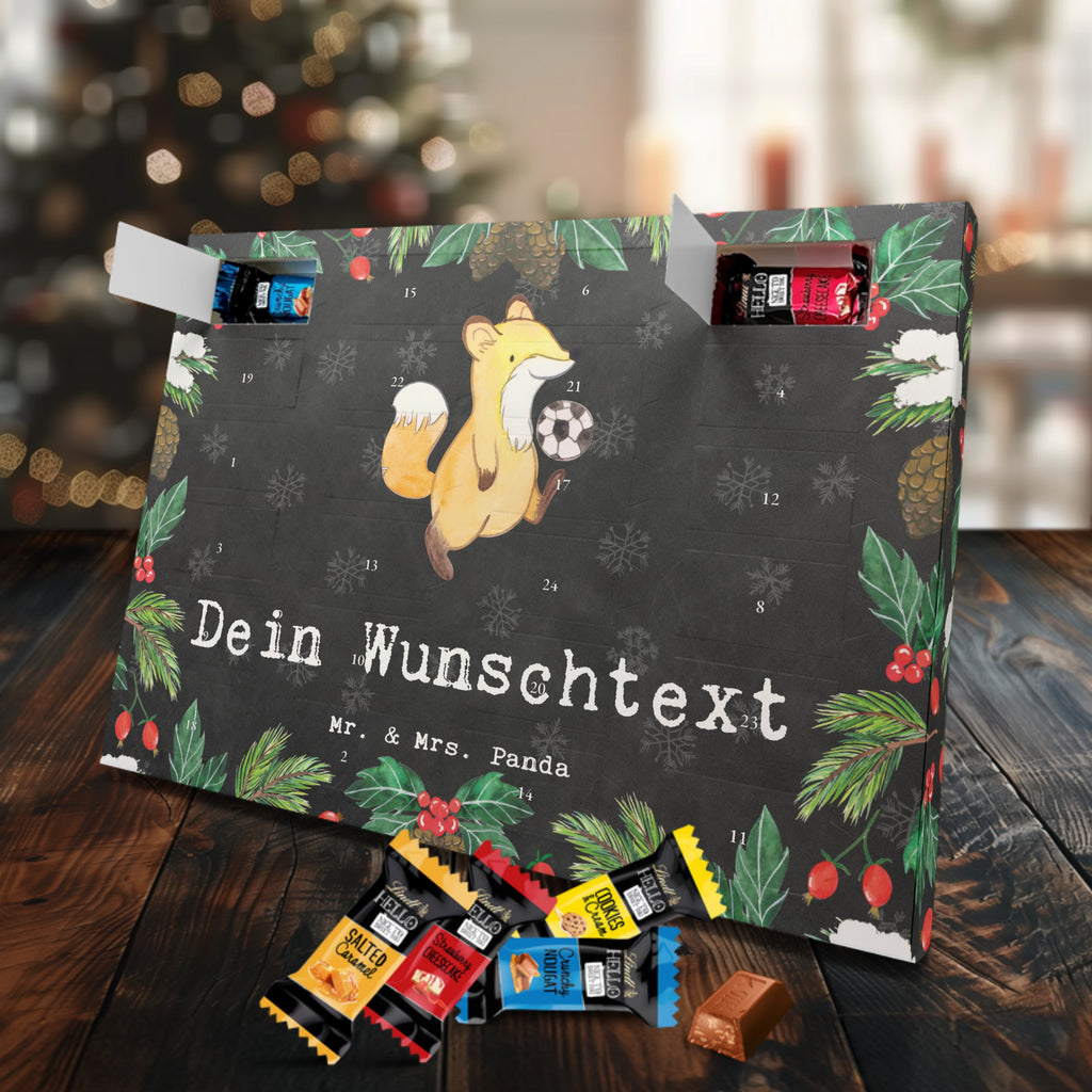 Personalisierter Markenschokolade Adventskalender Fußballer Leidenschaft Personalisierter Adventskalender, Beruf, Ausbildung, Jubiläum, Abschied, Rente, Kollege, Kollegin, Geschenk, Schenken, Arbeitskollege, Mitarbeiter, Firma, Danke, Dankeschön, Fußballer, Fußballspieler, Profi Fußballer, Fußballspiel, Glücksbringer