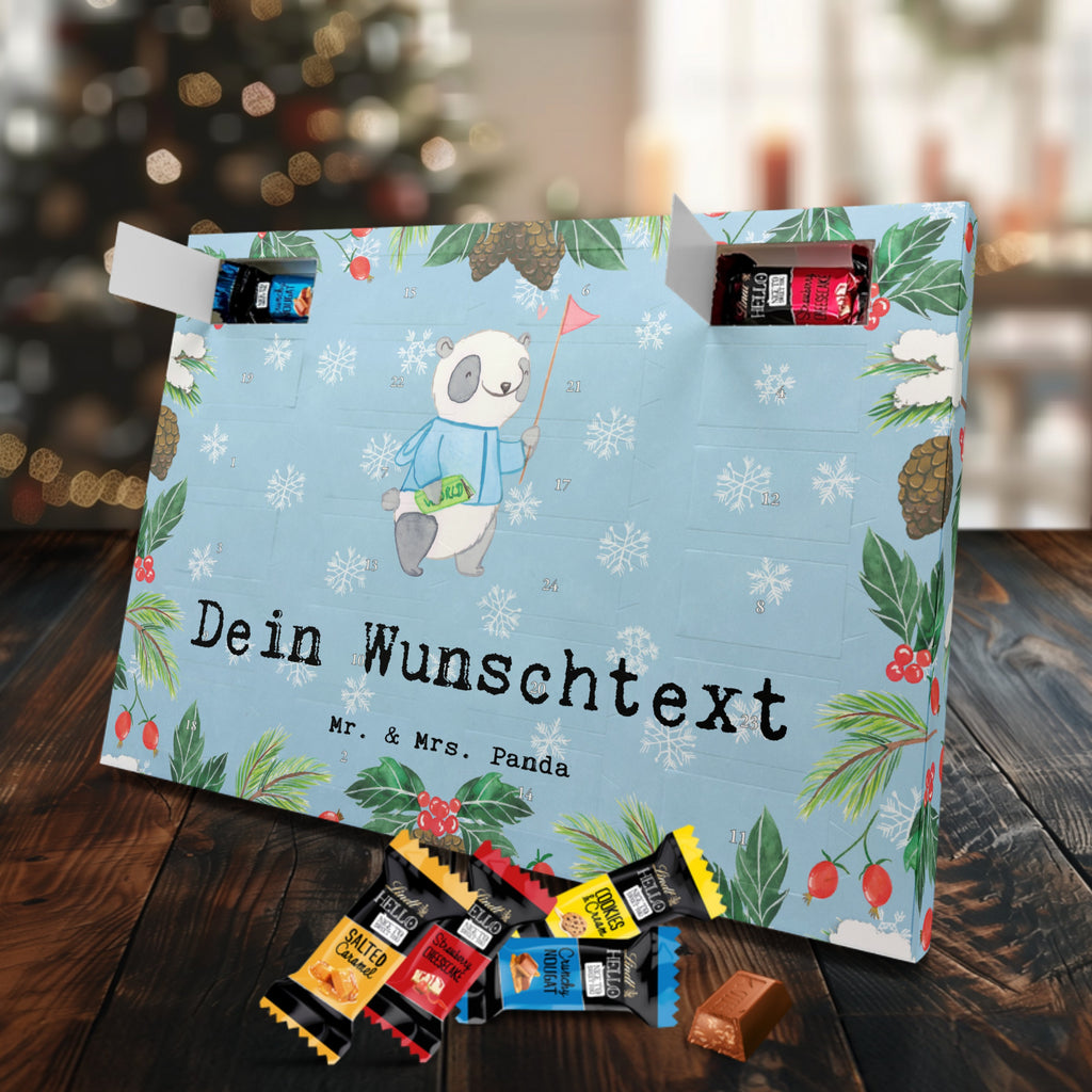 Personalisierter Markenschokolade Adventskalender Reiseleiter Leidenschaft Personalisierter Adventskalender, Beruf, Ausbildung, Jubiläum, Abschied, Rente, Kollege, Kollegin, Geschenk, Schenken, Arbeitskollege, Mitarbeiter, Firma, Danke, Dankeschön