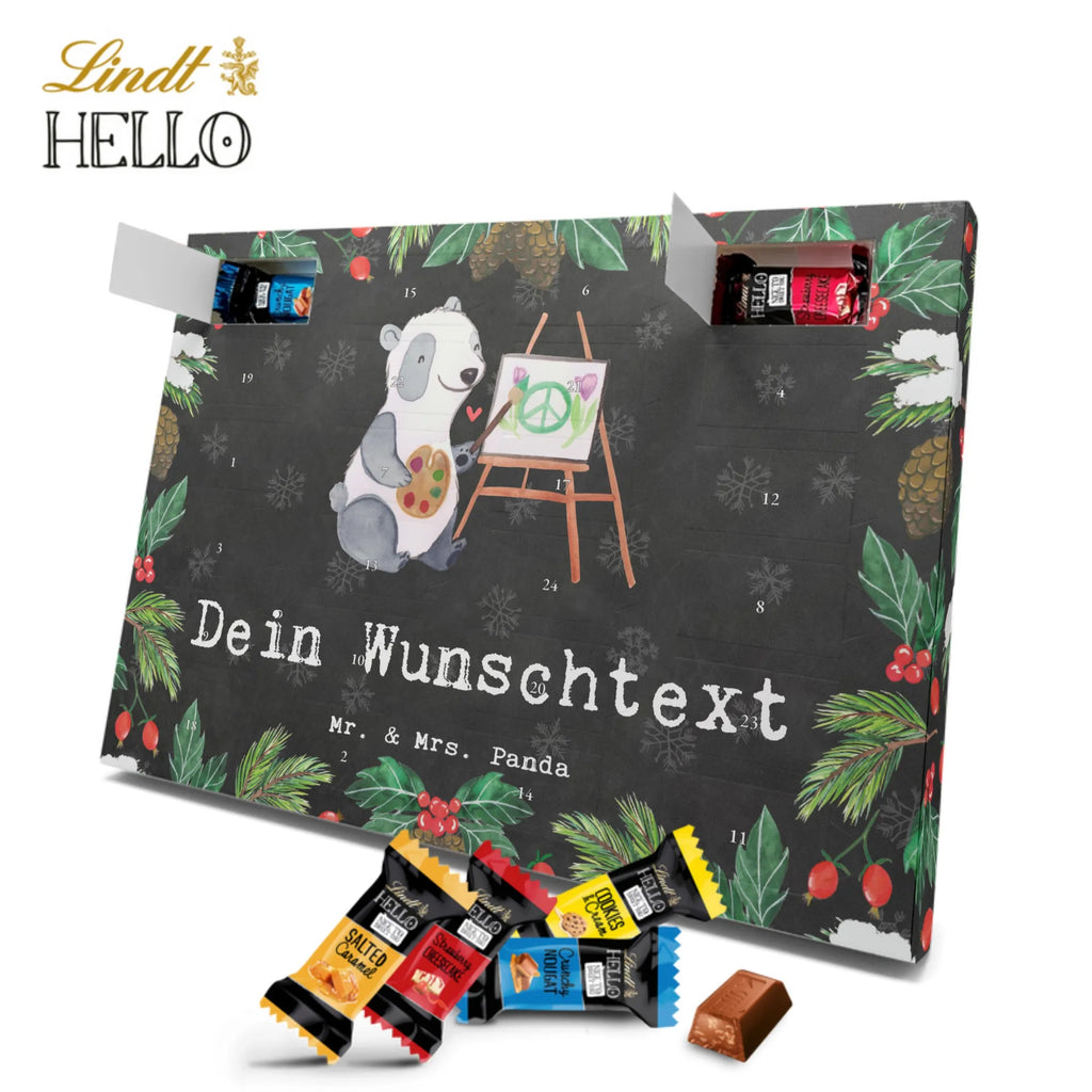 Personalisierter Markenschokolade Adventskalender Künstler Leidenschaft Personalisierter Adventskalender, Beruf, Ausbildung, Jubiläum, Abschied, Rente, Kollege, Kollegin, Geschenk, Schenken, Arbeitskollege, Mitarbeiter, Firma, Danke, Dankeschön, Künstler, Maler, Kunstmaler, Galerie Eröffnung, Kunstschule