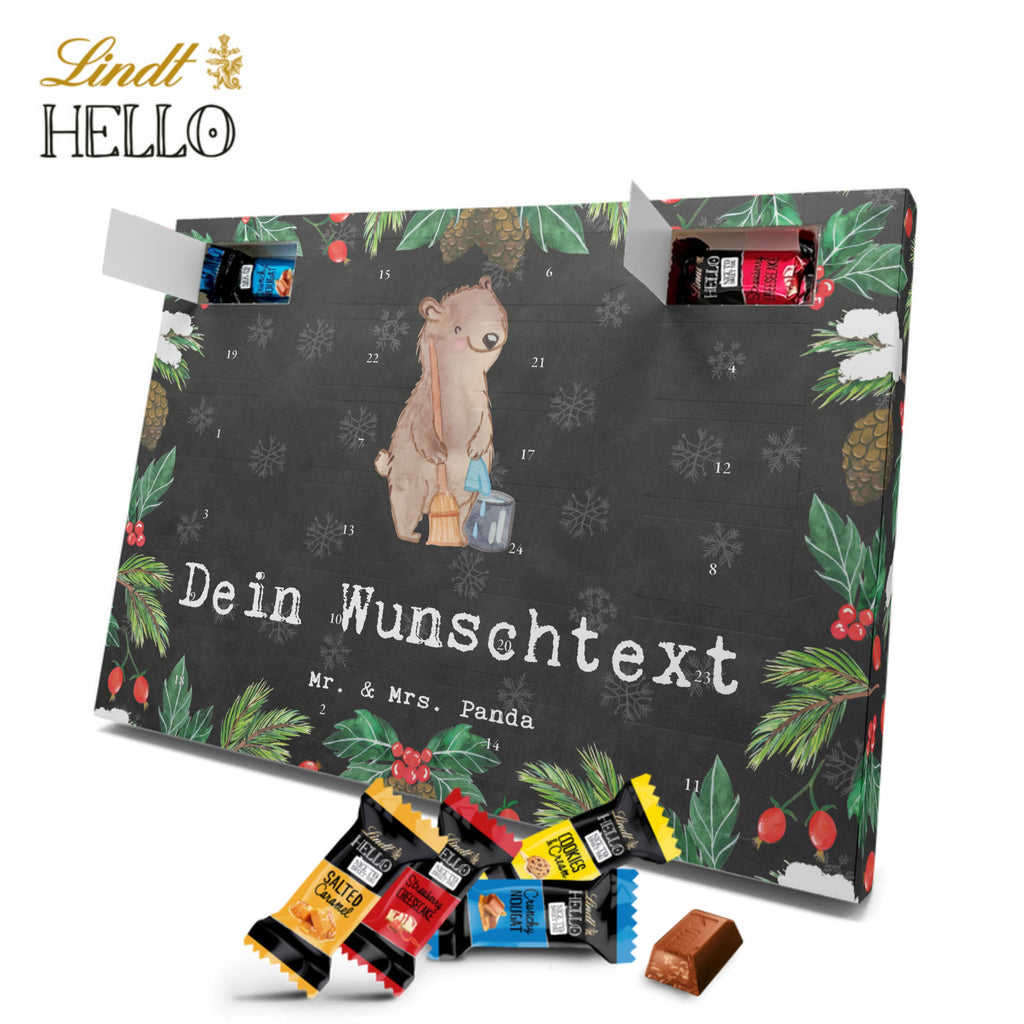 Personalisierter Markenschokolade Adventskalender Reinigungskraft Leidenschaft Personalisierter Adventskalender, Beruf, Ausbildung, Jubiläum, Abschied, Rente, Kollege, Kollegin, Geschenk, Schenken, Arbeitskollege, Mitarbeiter, Firma, Danke, Dankeschön