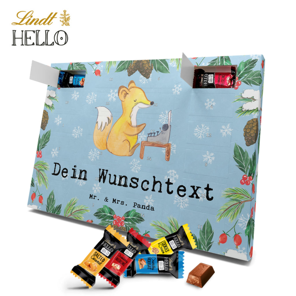 Personalisierter Markenschokolade Adventskalender Online Redakteur Leidenschaft Personalisierter Adventskalender, Beruf, Ausbildung, Jubiläum, Abschied, Rente, Kollege, Kollegin, Geschenk, Schenken, Arbeitskollege, Mitarbeiter, Firma, Danke, Dankeschön