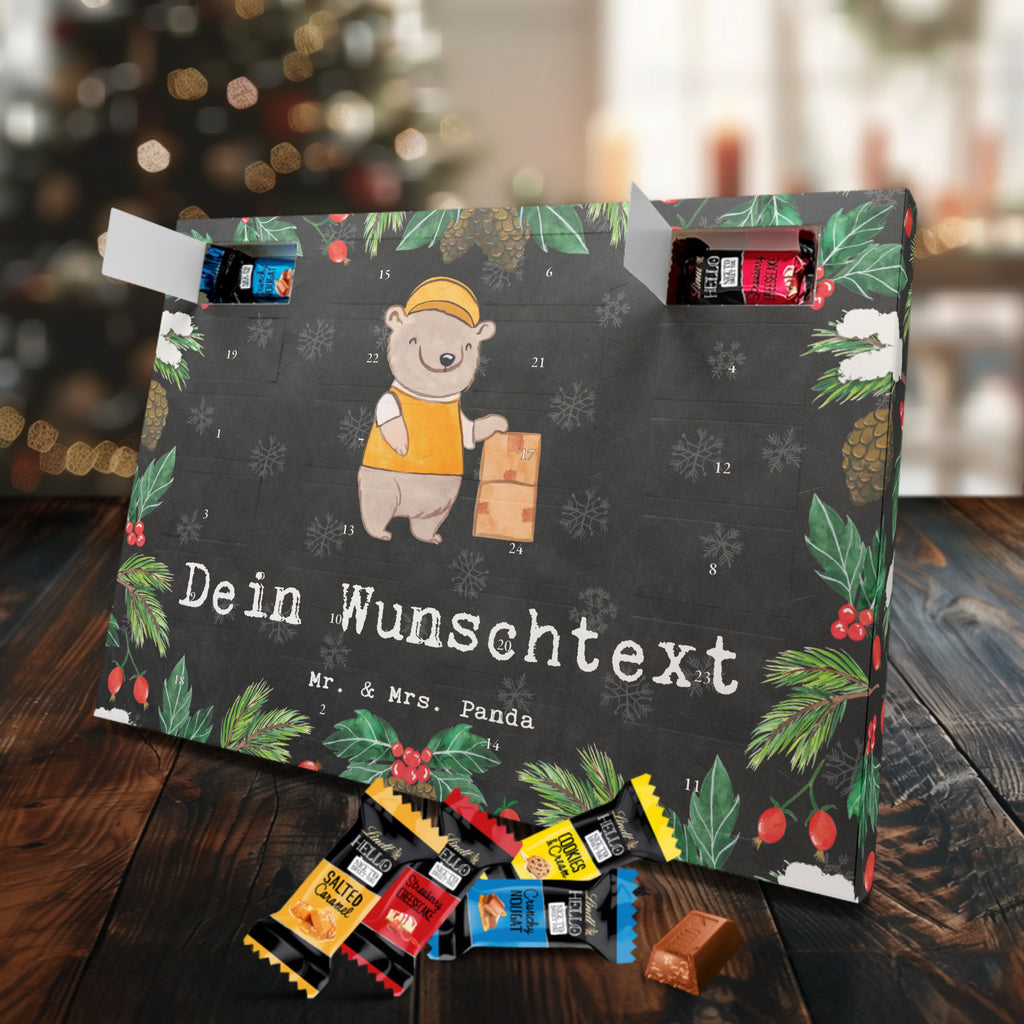 Personalisierter Markenschokolade Adventskalender Lieferdienstmitarbeiter Leidenschaft Personalisierter Adventskalender, Beruf, Ausbildung, Jubiläum, Abschied, Rente, Kollege, Kollegin, Geschenk, Schenken, Arbeitskollege, Mitarbeiter, Firma, Danke, Dankeschön, Lieferdienstmitarbeiter, Pizzabäcker, Pizzabote, Pizzabringdienst, Lieferbringdienst