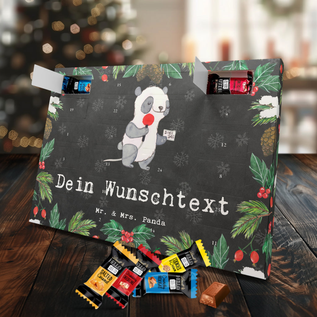 Personalisierter Markenschokolade Adventskalender Pressesprecher Leidenschaft Personalisierter Adventskalender, Beruf, Ausbildung, Jubiläum, Abschied, Rente, Kollege, Kollegin, Geschenk, Schenken, Arbeitskollege, Mitarbeiter, Firma, Danke, Dankeschön