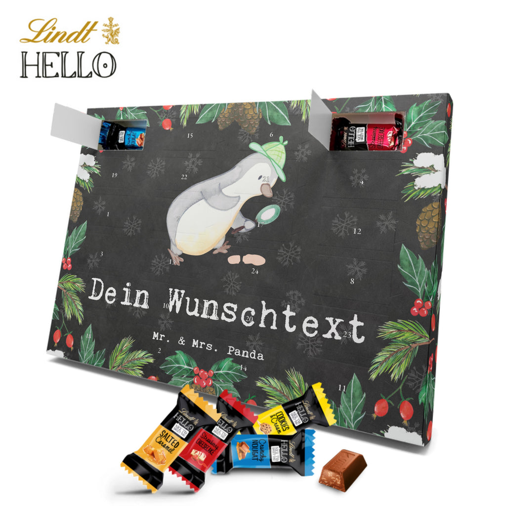 Personalisierter Markenschokolade Adventskalender Detektiv Leidenschaft Personalisierter Adventskalender, Beruf, Ausbildung, Jubiläum, Abschied, Rente, Kollege, Kollegin, Geschenk, Schenken, Arbeitskollege, Mitarbeiter, Firma, Danke, Dankeschön, Detektiv, Ermittler, Agent, Privatdetektei, Berufsdetektiv, Wirtschaftsdetektei, Detektivausbildung, Spurensuche