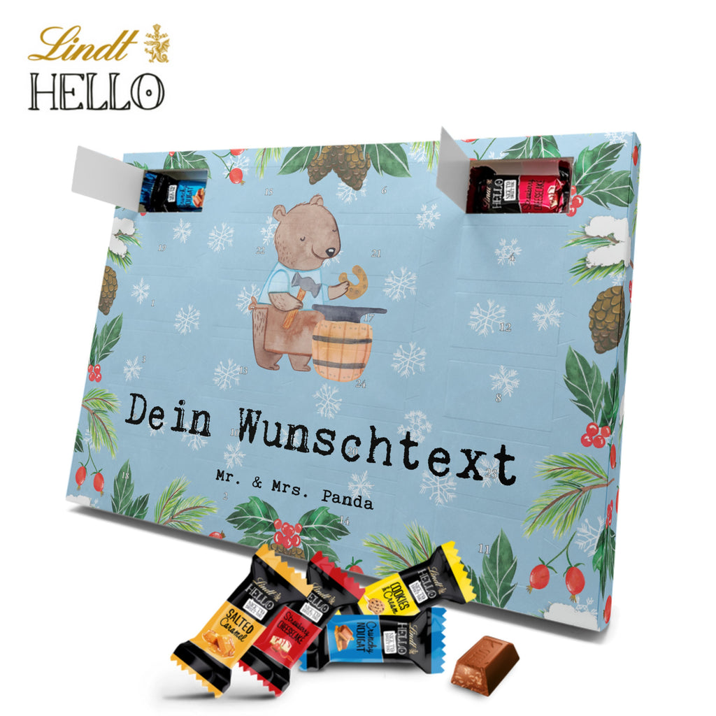 Personalisierter Markenschokolade Adventskalender Schmied Leidenschaft Personalisierter Adventskalender, Beruf, Ausbildung, Jubiläum, Abschied, Rente, Kollege, Kollegin, Geschenk, Schenken, Arbeitskollege, Mitarbeiter, Firma, Danke, Dankeschön