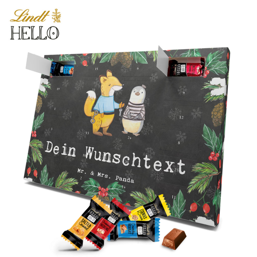 Personalisierter Markenschokolade Adventskalender Justizvollzugsbeamter Leidenschaft Personalisierter Adventskalender, Beruf, Ausbildung, Jubiläum, Abschied, Rente, Kollege, Kollegin, Geschenk, Schenken, Arbeitskollege, Mitarbeiter, Firma, Danke, Dankeschön, Gefängniswärter, Justizvollzugsbeamter