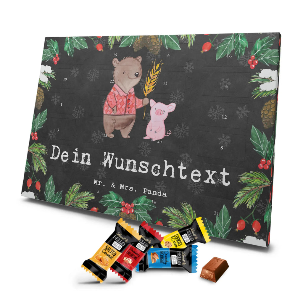 Personalisierter Markenschokolade Adventskalender Bauer Leidenschaft Personalisierter Adventskalender, Beruf, Ausbildung, Jubiläum, Abschied, Rente, Kollege, Kollegin, Geschenk, Schenken, Arbeitskollege, Mitarbeiter, Firma, Danke, Dankeschön, Landwirt; Bauer, Tierwirt, Agronom, Farmer, Bauernhof