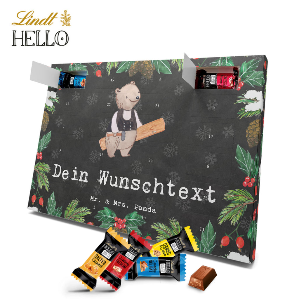 Personalisierter Markenschokolade Adventskalender Zimmermann Leidenschaft Personalisierter Adventskalender, Beruf, Ausbildung, Jubiläum, Abschied, Rente, Kollege, Kollegin, Geschenk, Schenken, Arbeitskollege, Mitarbeiter, Firma, Danke, Dankeschön