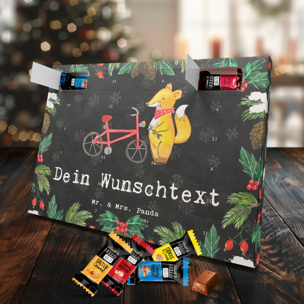 Personalisierter Markenschokolade Adventskalender Zweirad Mechaniker Leidenschaft Personalisierter Adventskalender, Beruf, Ausbildung, Jubiläum, Abschied, Rente, Kollege, Kollegin, Geschenk, Schenken, Arbeitskollege, Mitarbeiter, Firma, Danke, Dankeschön