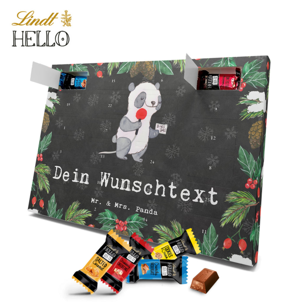 Personalisierter Markenschokolade Adventskalender Reporter Leidenschaft Personalisierter Adventskalender, Beruf, Ausbildung, Jubiläum, Abschied, Rente, Kollege, Kollegin, Geschenk, Schenken, Arbeitskollege, Mitarbeiter, Firma, Danke, Dankeschön