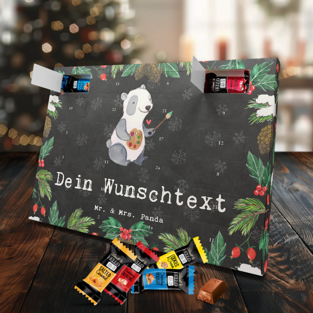 Personalisierter Markenschokolade Adventskalender Restaurator Leidenschaft Personalisierter Adventskalender, Beruf, Ausbildung, Jubiläum, Abschied, Rente, Kollege, Kollegin, Geschenk, Schenken, Arbeitskollege, Mitarbeiter, Firma, Danke, Dankeschön