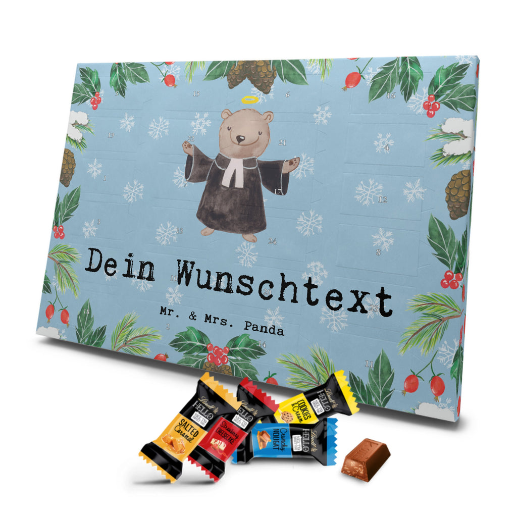 Personalisierter Markenschokolade Adventskalender Pastor Leidenschaft Personalisierter Adventskalender, Beruf, Ausbildung, Jubiläum, Abschied, Rente, Kollege, Kollegin, Geschenk, Schenken, Arbeitskollege, Mitarbeiter, Firma, Danke, Dankeschön, Pastor, Diener Gottes<br />Geistlicher, Pfarrer, Prediger<br />Priester, Theologe, Kirche