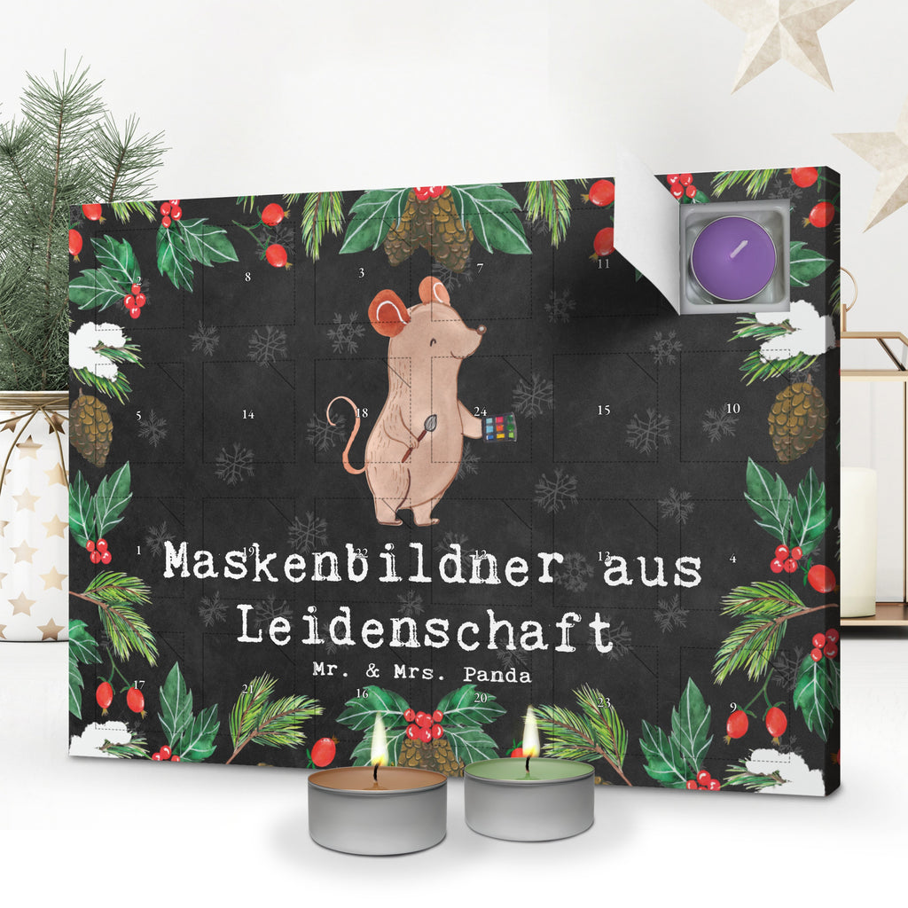 Duftkerzen Adventskalender Maskenbildner Leidenschaft Adventskalender, Kerzen Adventskalender, Duftkerzen Adventskalender, Beruf, Ausbildung, Jubiläum, Abschied, Rente, Kollege, Kollegin, Geschenk, Schenken, Arbeitskollege, Mitarbeiter, Firma, Danke, Dankeschön, Kosmetiker, Make Up Artist, Maskenbildner, Visagist, Beauty Salon, Kosmetikstudio, Eröffnung