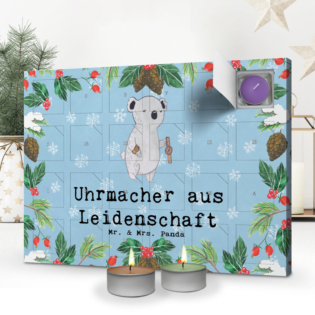 Duftkerzen Adventskalender Uhrmacher Leidenschaft Adventskalender, Kerzen Adventskalender, Duftkerzen Adventskalender, Beruf, Ausbildung, Jubiläum, Abschied, Rente, Kollege, Kollegin, Geschenk, Schenken, Arbeitskollege, Mitarbeiter, Firma, Danke, Dankeschön