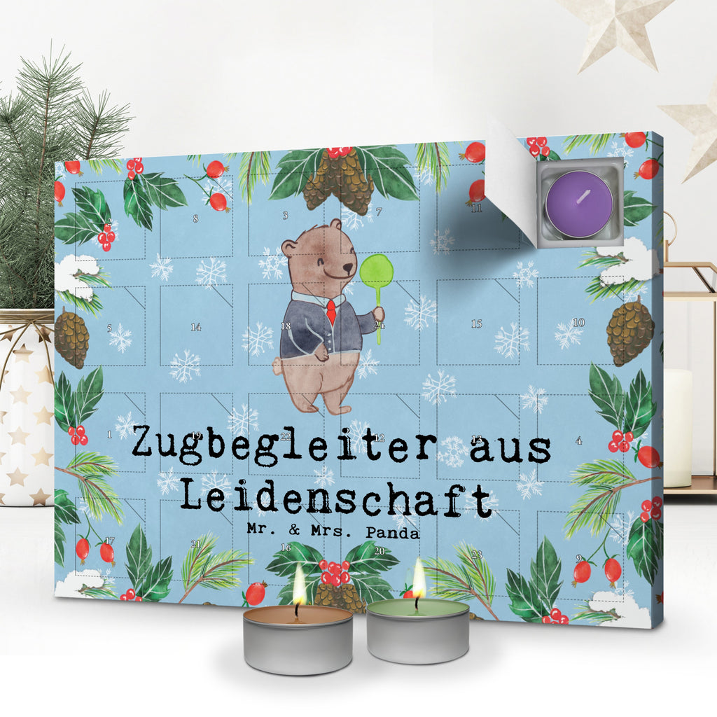 Duftkerzen Adventskalender Zugbegleiter Leidenschaft Adventskalender, Kerzen Adventskalender, Duftkerzen Adventskalender, Beruf, Ausbildung, Jubiläum, Abschied, Rente, Kollege, Kollegin, Geschenk, Schenken, Arbeitskollege, Mitarbeiter, Firma, Danke, Dankeschön