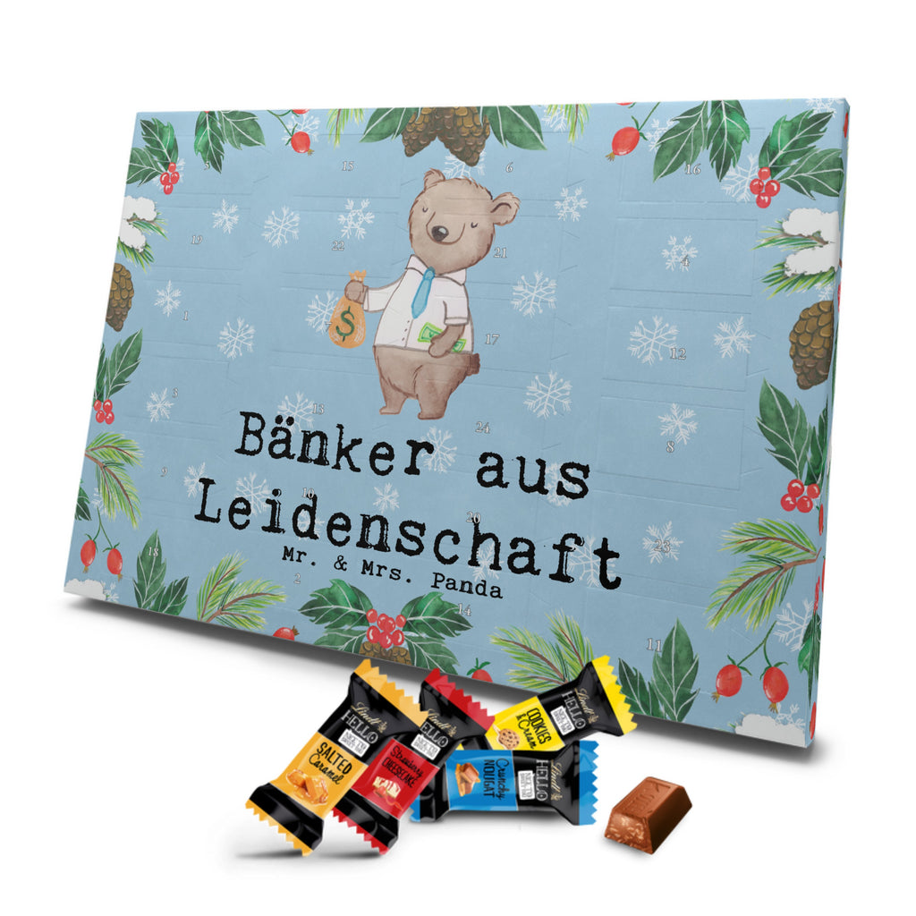 Markenschokolade Adventskalender Bänker Leidenschaft Adventskalender, Weihnachtskalender, Markenschokolade Adventskalender, Beruf, Ausbildung, Jubiläum, Abschied, Rente, Kollege, Kollegin, Geschenk, Schenken, Arbeitskollege, Mitarbeiter, Firma, Danke, Dankeschön, Bänker, Bankfachmann, Bankangestellter, Bankberater