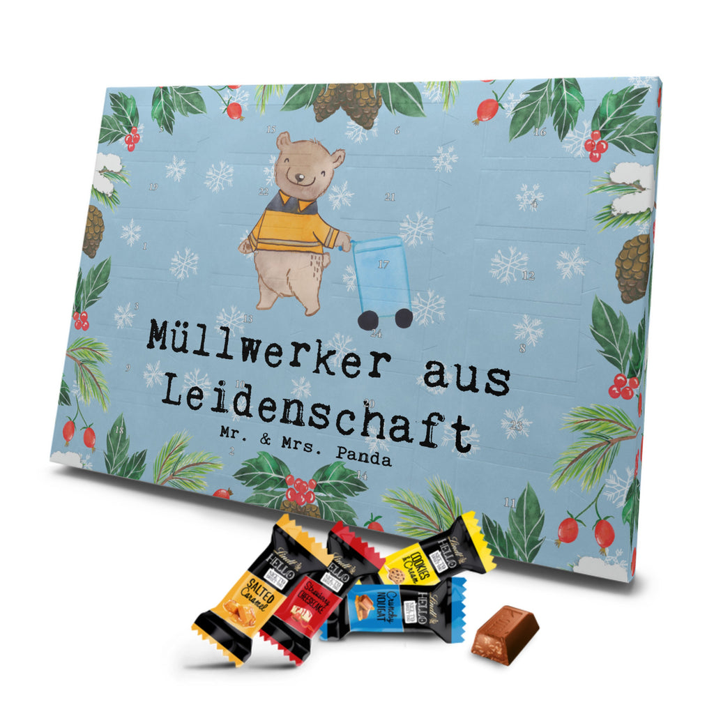 Markenschokolade Adventskalender Müllwerker Leidenschaft Adventskalender, Weihnachtskalender, Markenschokolade Adventskalender, Beruf, Ausbildung, Jubiläum, Abschied, Rente, Kollege, Kollegin, Geschenk, Schenken, Arbeitskollege, Mitarbeiter, Firma, Danke, Dankeschön, Müllwerker, Fachkraft Kreislauf- und Abfallwirtschaft, Müllentsorger, Kehrichtmann, Müllmann, Müllfahrer