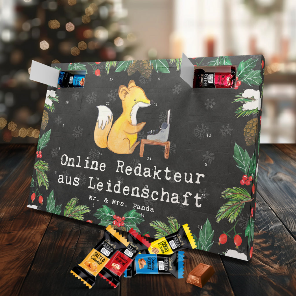 Markenschokolade Adventskalender Online Redakteur Leidenschaft Adventskalender, Weihnachtskalender, Markenschokolade Adventskalender, Beruf, Ausbildung, Jubiläum, Abschied, Rente, Kollege, Kollegin, Geschenk, Schenken, Arbeitskollege, Mitarbeiter, Firma, Danke, Dankeschön