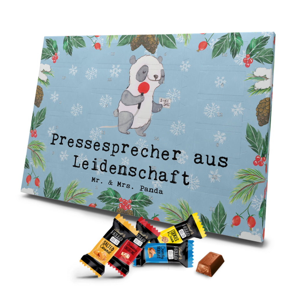 Markenschokolade Adventskalender Pressesprecher Leidenschaft Adventskalender, Weihnachtskalender, Markenschokolade Adventskalender, Beruf, Ausbildung, Jubiläum, Abschied, Rente, Kollege, Kollegin, Geschenk, Schenken, Arbeitskollege, Mitarbeiter, Firma, Danke, Dankeschön