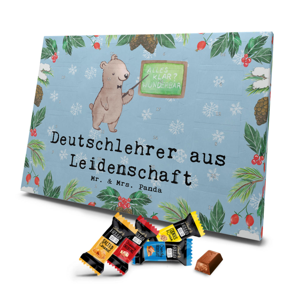 Markenschokolade Adventskalender Deutschlehrer Leidenschaft Adventskalender, Weihnachtskalender, Markenschokolade Adventskalender, Beruf, Ausbildung, Jubiläum, Abschied, Rente, Kollege, Kollegin, Geschenk, Schenken, Arbeitskollege, Mitarbeiter, Firma, Danke, Dankeschön, Deutschlehrer, Deutschunterricht, Schule, Grundschule