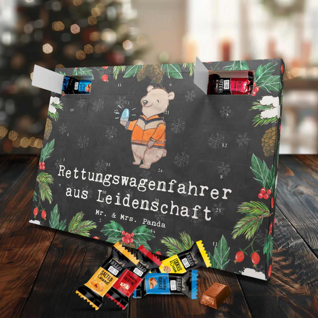 Markenschokolade Adventskalender Rettungswagenfahrer Leidenschaft Adventskalender, Weihnachtskalender, Markenschokolade Adventskalender, Beruf, Ausbildung, Jubiläum, Abschied, Rente, Kollege, Kollegin, Geschenk, Schenken, Arbeitskollege, Mitarbeiter, Firma, Danke, Dankeschön