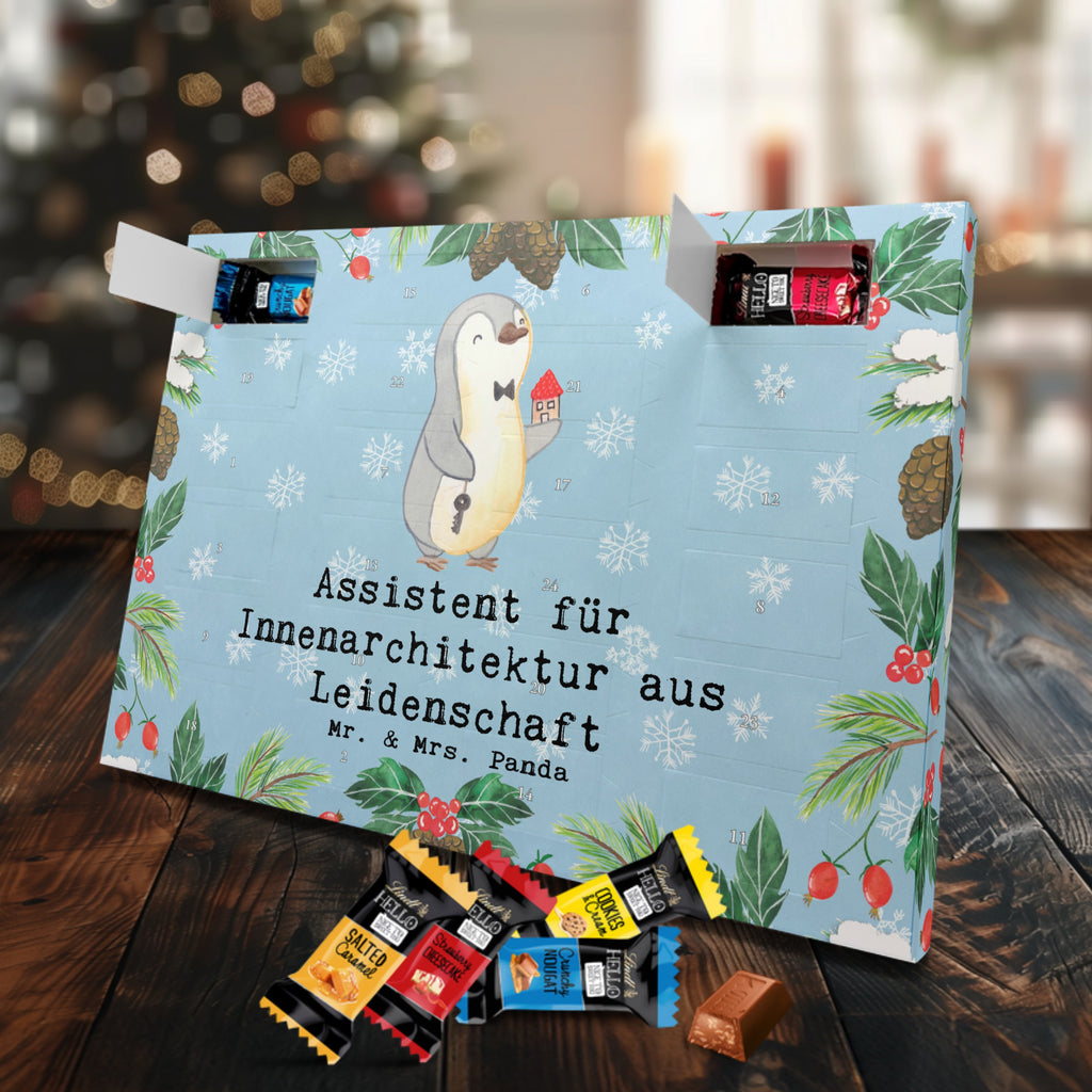 Markenschokolade Adventskalender Assistent für Innenarchitektur Leidenschaft Adventskalender, Weihnachtskalender, Markenschokolade Adventskalender, Beruf, Ausbildung, Jubiläum, Abschied, Rente, Kollege, Kollegin, Geschenk, Schenken, Arbeitskollege, Mitarbeiter, Firma, Danke, Dankeschön