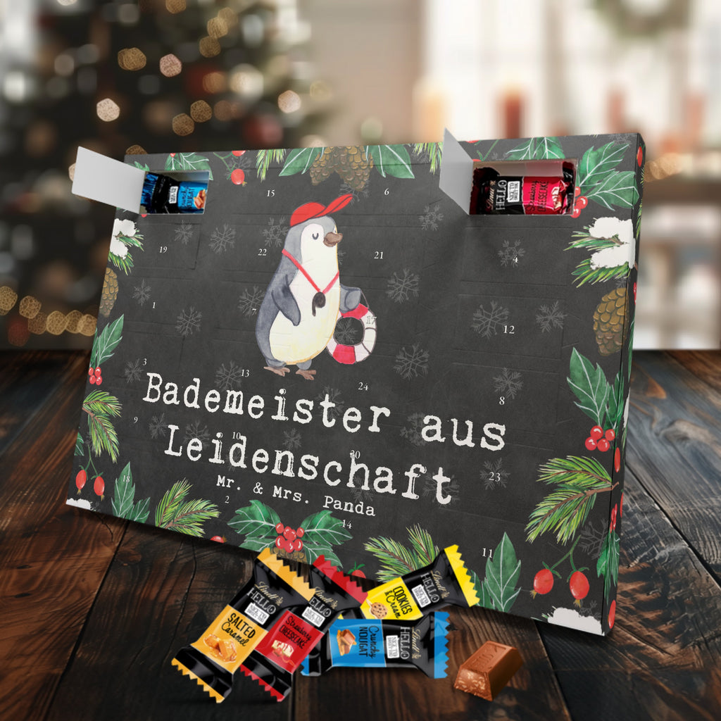 Markenschokolade Adventskalender Bademeister Leidenschaft Adventskalender, Weihnachtskalender, Markenschokolade Adventskalender, Beruf, Ausbildung, Jubiläum, Abschied, Rente, Kollege, Kollegin, Geschenk, Schenken, Arbeitskollege, Mitarbeiter, Firma, Danke, Dankeschön, Bademeister, Rettungsschwimmer, Schwimmmeister, Schwimmbad, Freibad, Badeanstalt, Schwimmverein, Schwimmschule