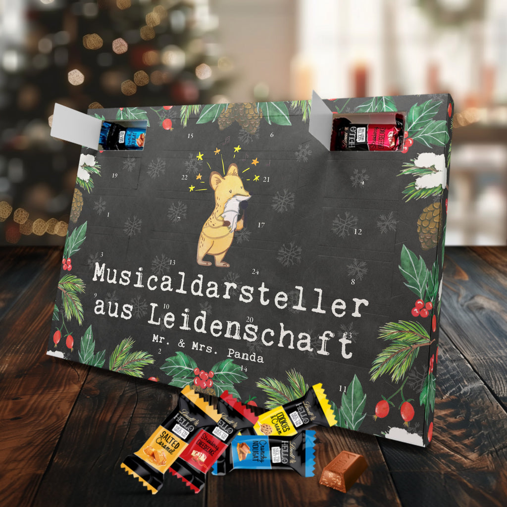 Markenschokolade Adventskalender Musicaldarsteller Leidenschaft Adventskalender, Weihnachtskalender, Markenschokolade Adventskalender, Beruf, Ausbildung, Jubiläum, Abschied, Rente, Kollege, Kollegin, Geschenk, Schenken, Arbeitskollege, Mitarbeiter, Firma, Danke, Dankeschön