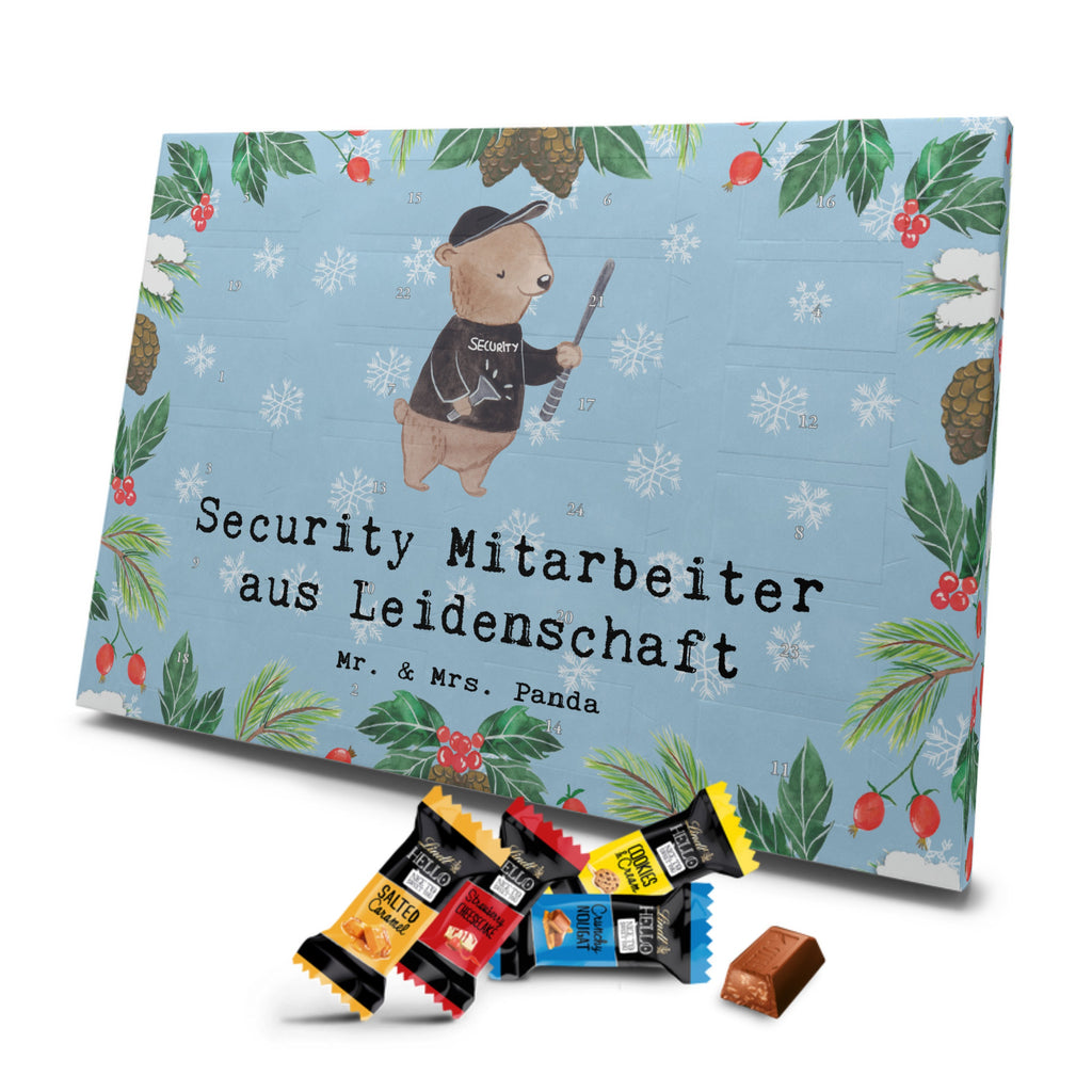 Markenschokolade Adventskalender Security Mitarbeiter Leidenschaft Adventskalender, Weihnachtskalender, Markenschokolade Adventskalender, Beruf, Ausbildung, Jubiläum, Abschied, Rente, Kollege, Kollegin, Geschenk, Schenken, Arbeitskollege, Mitarbeiter, Firma, Danke, Dankeschön