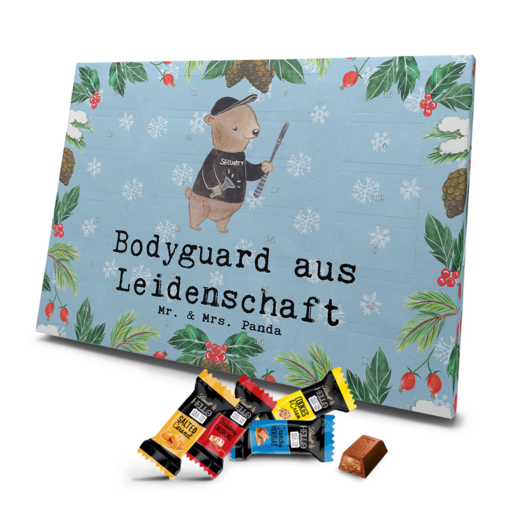 Markenschokolade Adventskalender Bodyguard Leidenschaft Adventskalender, Weihnachtskalender, Markenschokolade Adventskalender, Beruf, Ausbildung, Jubiläum, Abschied, Rente, Kollege, Kollegin, Geschenk, Schenken, Arbeitskollege, Mitarbeiter, Firma, Danke, Dankeschön, Bodyguard, Personenschützer