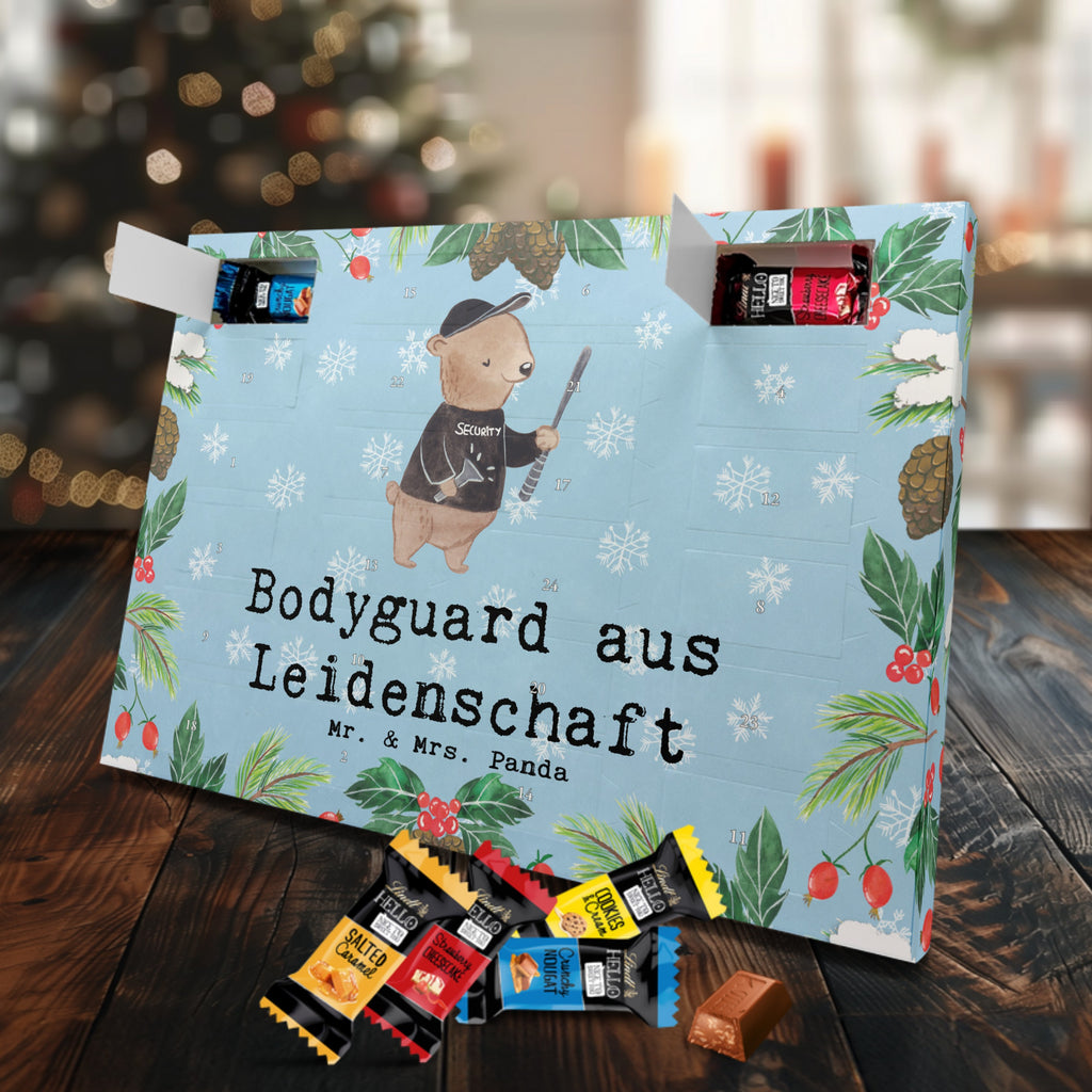 Markenschokolade Adventskalender Bodyguard Leidenschaft Adventskalender, Weihnachtskalender, Markenschokolade Adventskalender, Beruf, Ausbildung, Jubiläum, Abschied, Rente, Kollege, Kollegin, Geschenk, Schenken, Arbeitskollege, Mitarbeiter, Firma, Danke, Dankeschön, Bodyguard, Personenschützer