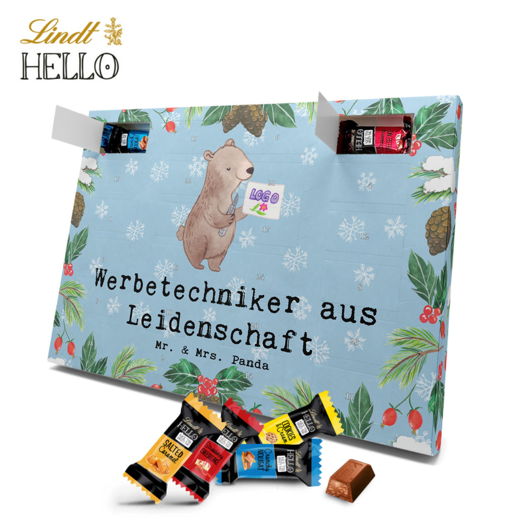 Markenschokolade Adventskalender Werbetechniker Leidenschaft Adventskalender, Weihnachtskalender, Markenschokolade Adventskalender, Beruf, Ausbildung, Jubiläum, Abschied, Rente, Kollege, Kollegin, Geschenk, Schenken, Arbeitskollege, Mitarbeiter, Firma, Danke, Dankeschön