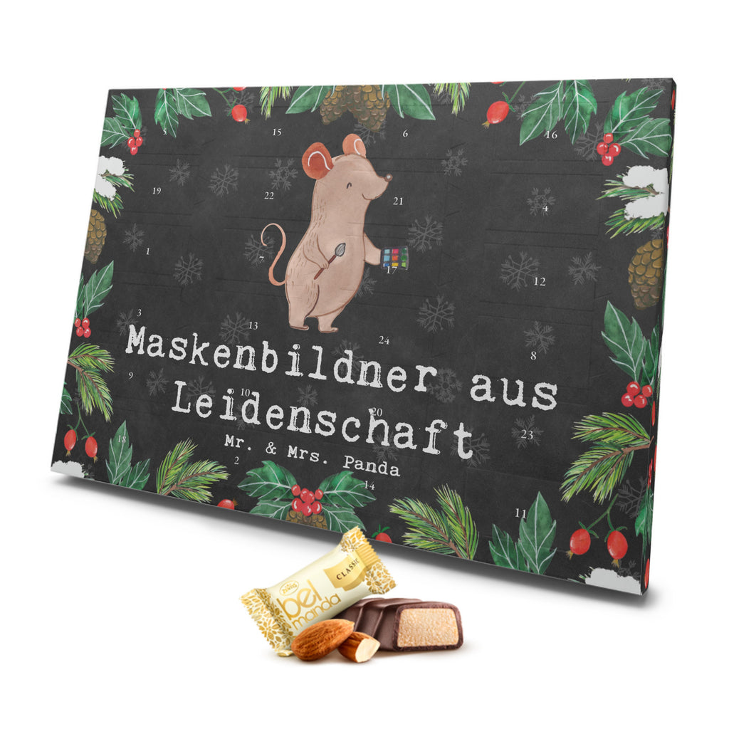 Marzipan Adventskalender Maskenbildner Leidenschaft Marzipan Adventskalender, Beruf, Ausbildung, Jubiläum, Abschied, Rente, Kollege, Kollegin, Geschenk, Schenken, Arbeitskollege, Mitarbeiter, Firma, Danke, Dankeschön, Kosmetiker, Make Up Artist, Maskenbildner, Visagist, Beauty Salon, Kosmetikstudio, Eröffnung