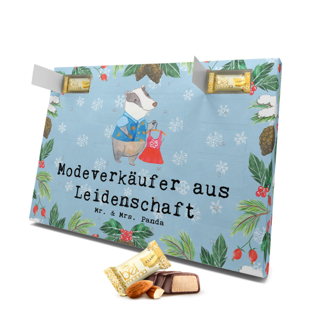 Marzipan Adventskalender Modeverkäufer Leidenschaft Marzipan Adventskalender, Beruf, Ausbildung, Jubiläum, Abschied, Rente, Kollege, Kollegin, Geschenk, Schenken, Arbeitskollege, Mitarbeiter, Firma, Danke, Dankeschön, Modeverkäufer, Verkäufer, Fashion Store