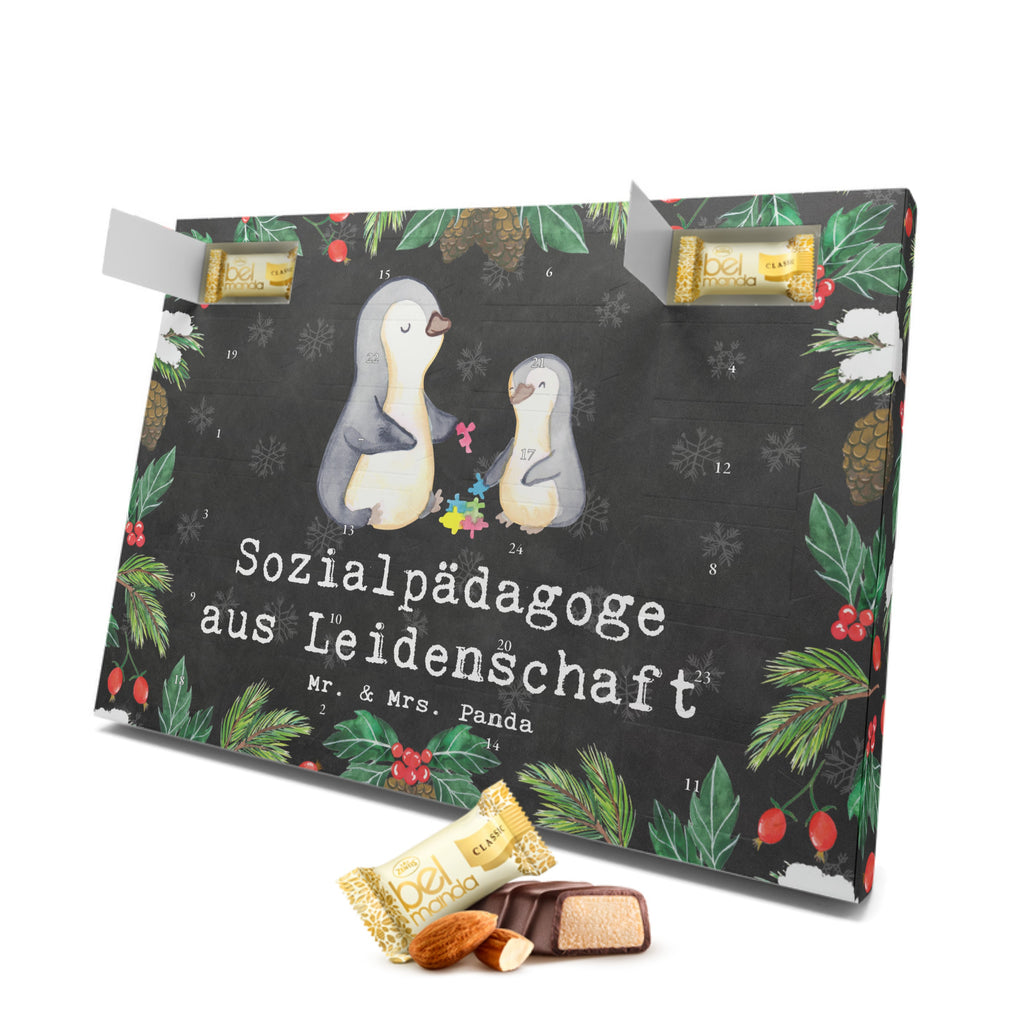 Marzipan Adventskalender Sozialpädagoge Leidenschaft Marzipan Adventskalender, Beruf, Ausbildung, Jubiläum, Abschied, Rente, Kollege, Kollegin, Geschenk, Schenken, Arbeitskollege, Mitarbeiter, Firma, Danke, Dankeschön