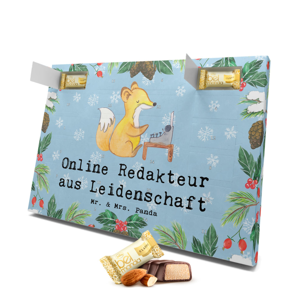 Marzipan Adventskalender Online Redakteur Leidenschaft Marzipan Adventskalender, Beruf, Ausbildung, Jubiläum, Abschied, Rente, Kollege, Kollegin, Geschenk, Schenken, Arbeitskollege, Mitarbeiter, Firma, Danke, Dankeschön