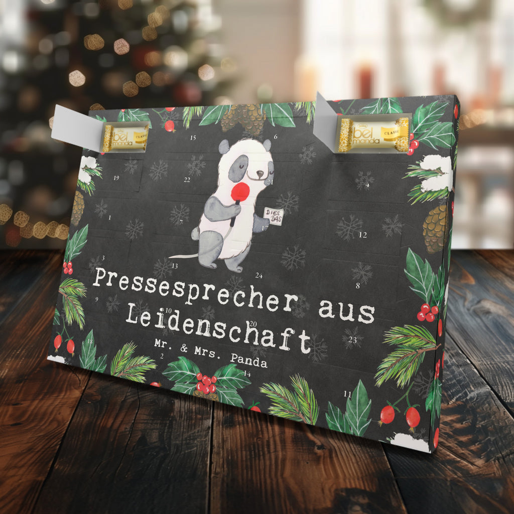 Marzipan Adventskalender Pressesprecher Leidenschaft Marzipan Adventskalender, Beruf, Ausbildung, Jubiläum, Abschied, Rente, Kollege, Kollegin, Geschenk, Schenken, Arbeitskollege, Mitarbeiter, Firma, Danke, Dankeschön