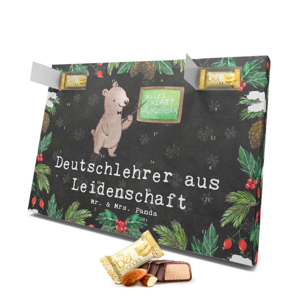 Marzipan Adventskalender Deutschlehrer Leidenschaft Marzipan Adventskalender, Beruf, Ausbildung, Jubiläum, Abschied, Rente, Kollege, Kollegin, Geschenk, Schenken, Arbeitskollege, Mitarbeiter, Firma, Danke, Dankeschön, Deutschlehrer, Deutschunterricht, Schule, Grundschule