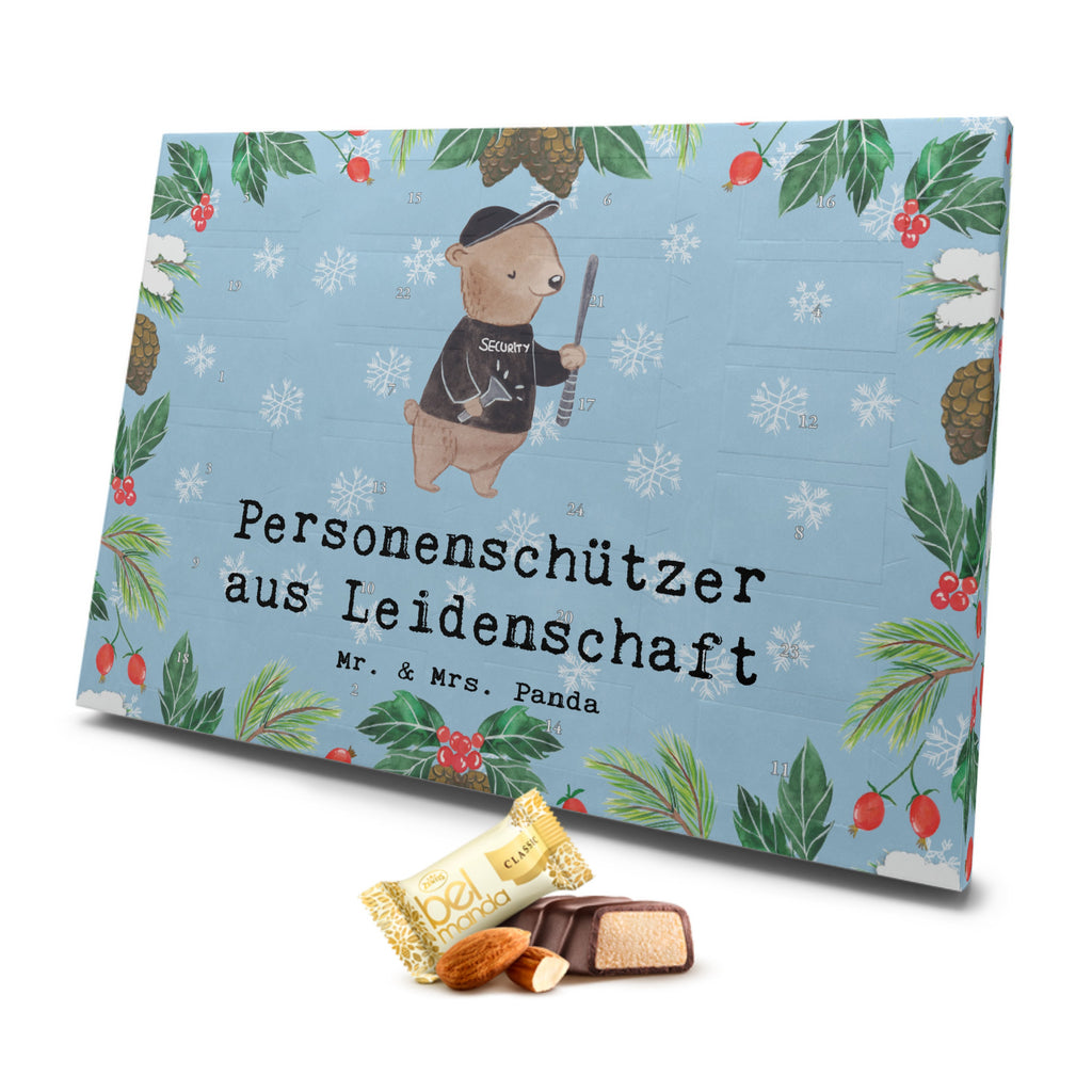 Marzipan Adventskalender Personenschützer Leidenschaft Marzipan Adventskalender, Beruf, Ausbildung, Jubiläum, Abschied, Rente, Kollege, Kollegin, Geschenk, Schenken, Arbeitskollege, Mitarbeiter, Firma, Danke, Dankeschön, Bodyguard, Personenschützer